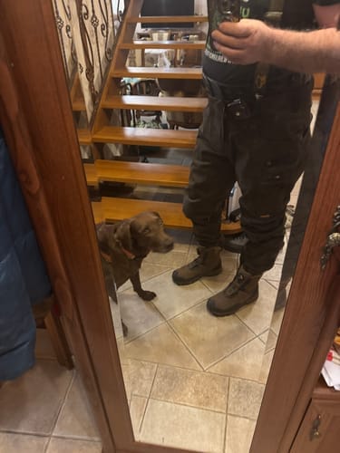 Customer photo review of Hunting Rain Jacket - Lightweight Waterproof AlphaShell 5WL