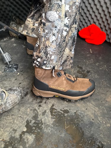 Customer photo review of Wide Hunting Boots - Insulated | Aerogel 2.0