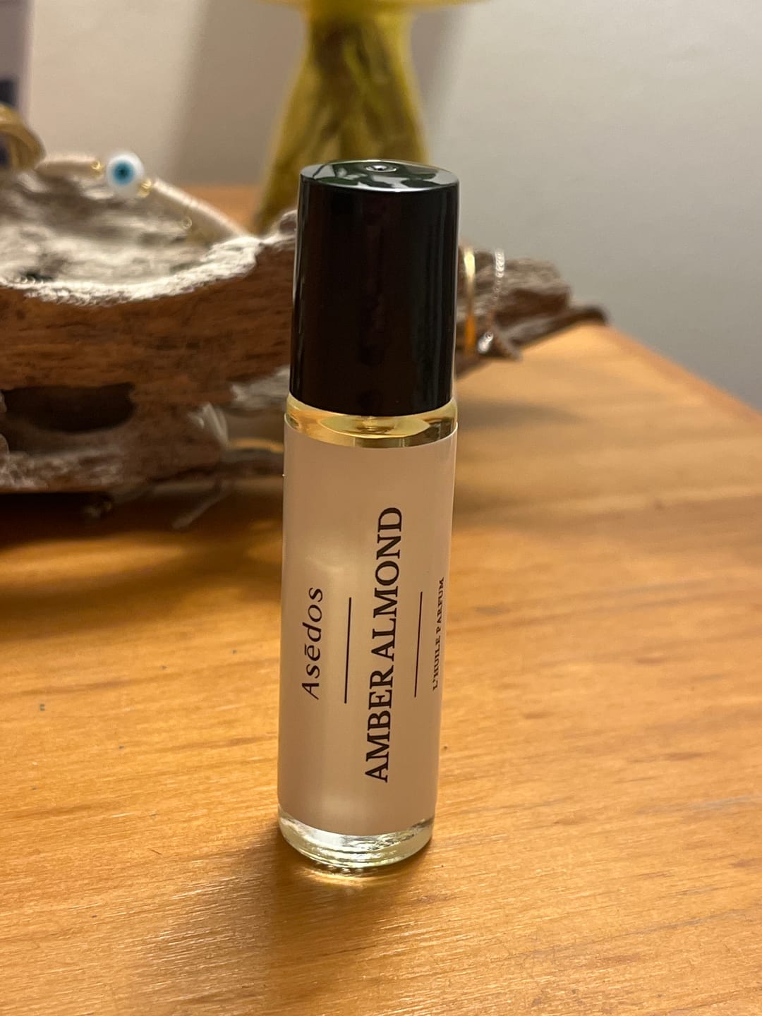 Customer photo review of AMBER ALMOND PERFUME OIL