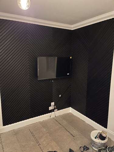 Euan W. review of Premium Herringbone Wall Panel 240cm x 60cm ( Multiple Colours) image 1 out of 2