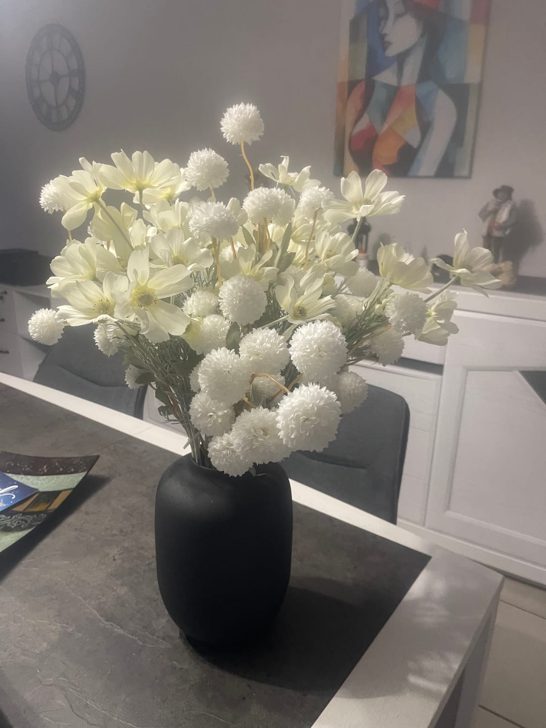 Customer photo review of Fleurs de Kiku - Mélange (20 tiges/ 100 pompons)