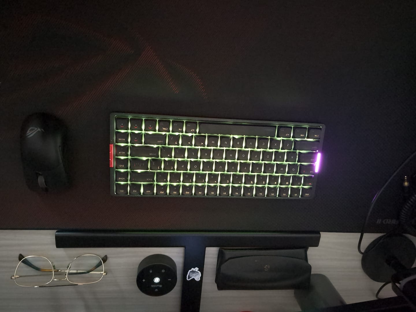 Customer photo review of IQUNIX MQ80 Aluminum Low Profile Mechanical Keyboard