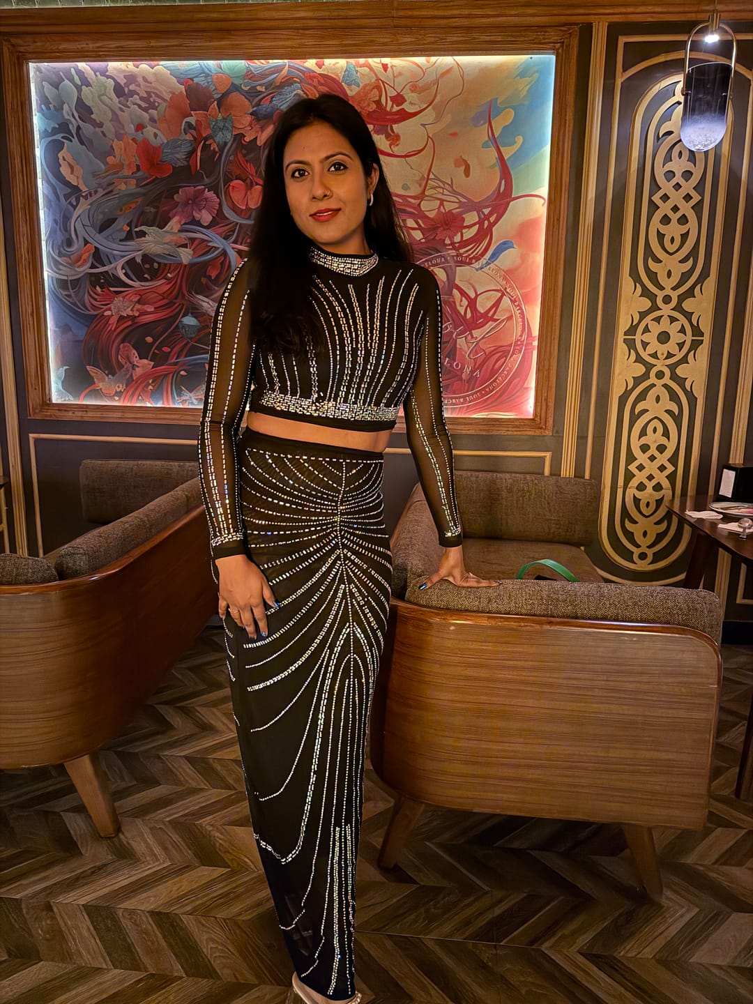 Customer photo review of Martha Luxe Party 2 Piece Set