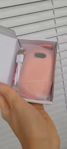 Customer photo review of Doppel Heiz Handwärmer – wiederaufladbarer Taschenwärmer