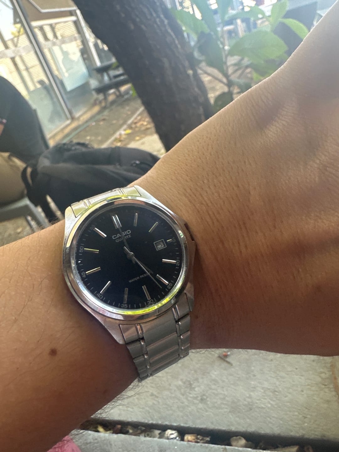 Customer photo review of Reloj Casio Análogo MTP-1183A-1A Negro Acero Inoxidable