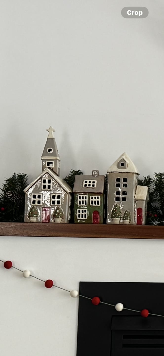 Customer photo review of Tea Light Christmas Parish – Stone