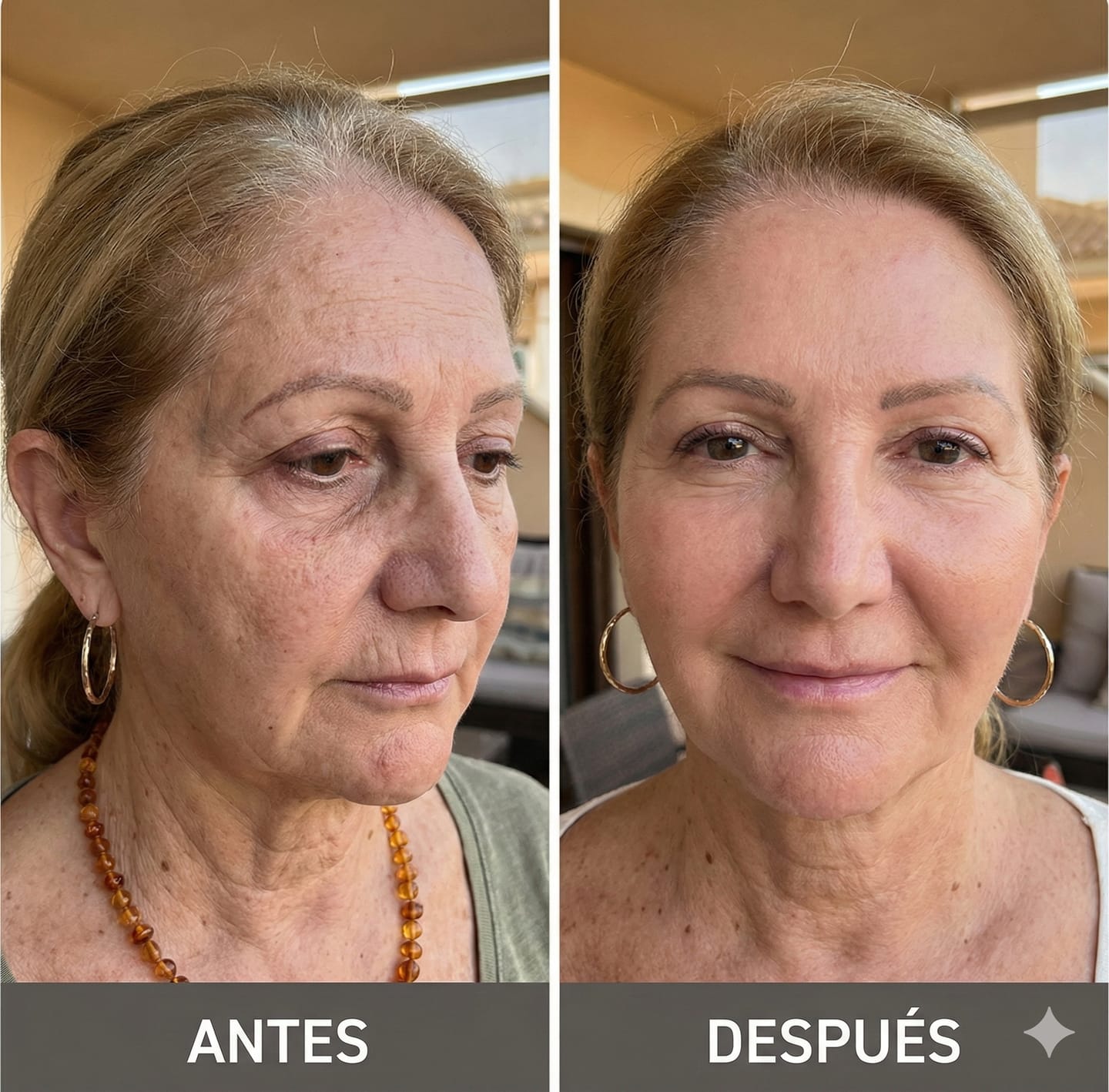 Customer photo review of Crema Anti-ojeras Dr Retinol. Reduce tus ojeras en 7 días