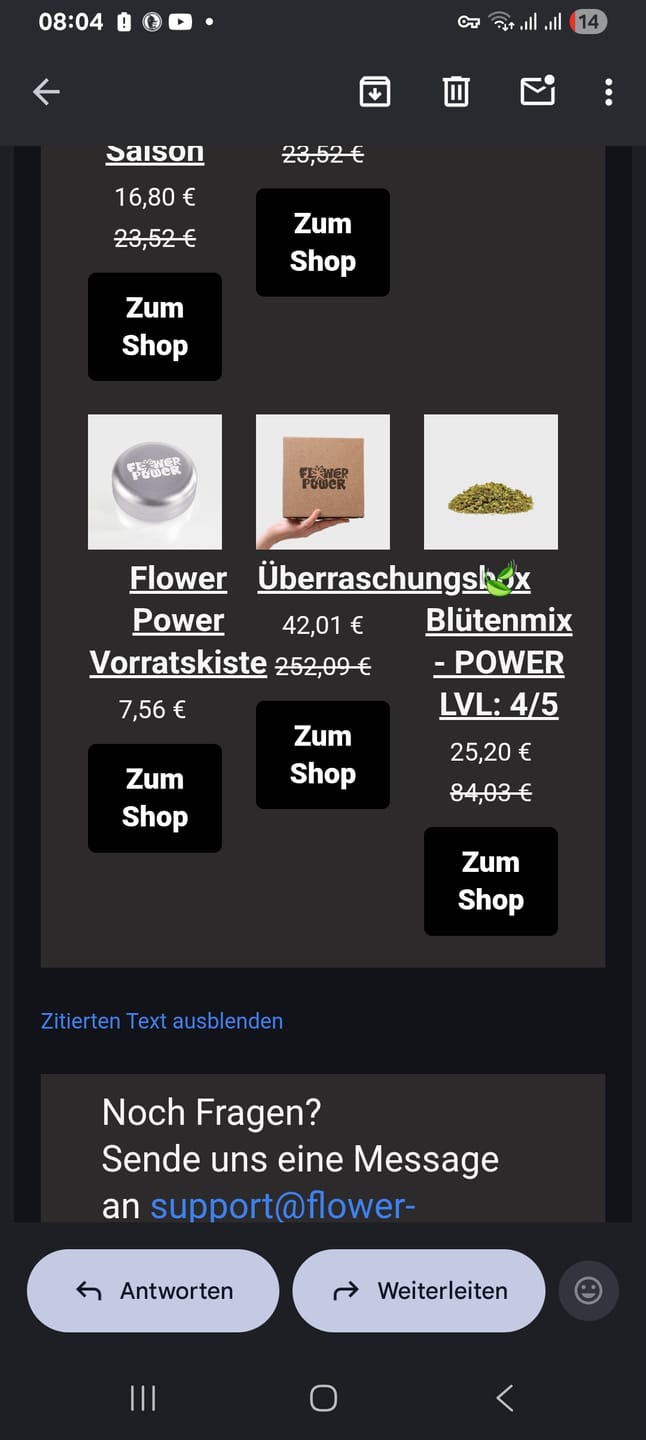 Customer photo review of Mystery Box
