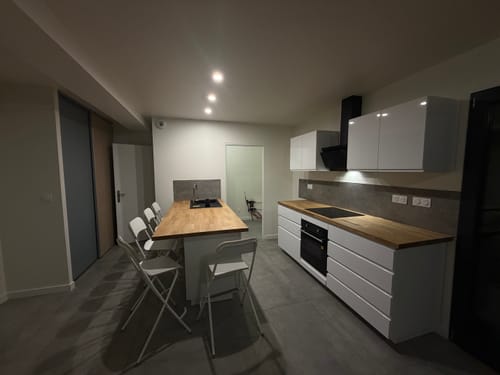 Customer photo review of Baguette Depart/Finition aluminium pour /PVC/SPC/Feuille de pierre