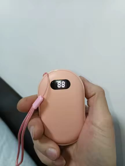 Customer photo review of Doppel Heiz Handwärmer – wiederaufladbarer Taschenwärmer