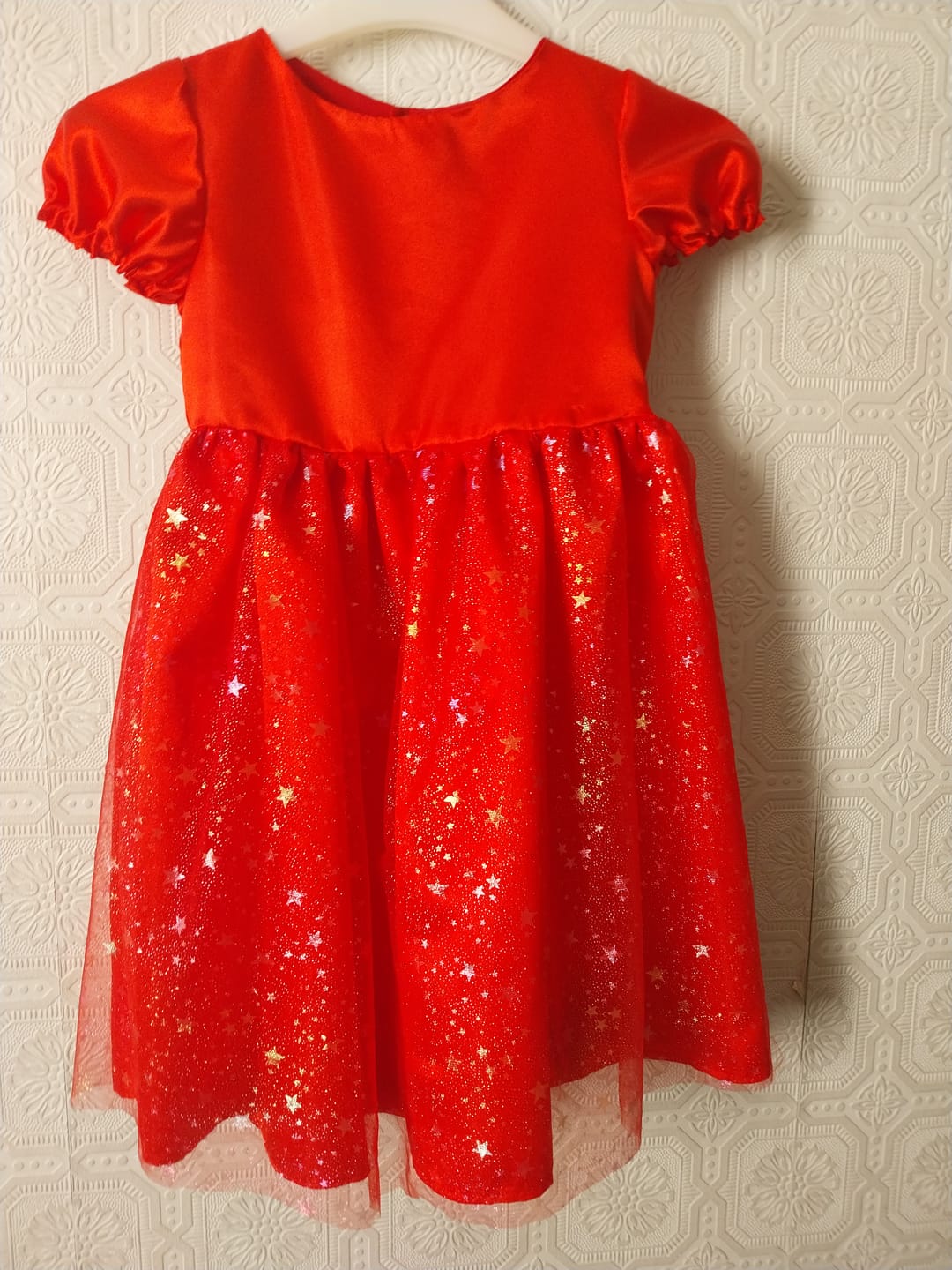 Customer photo review of Liquid Satin Fabric
