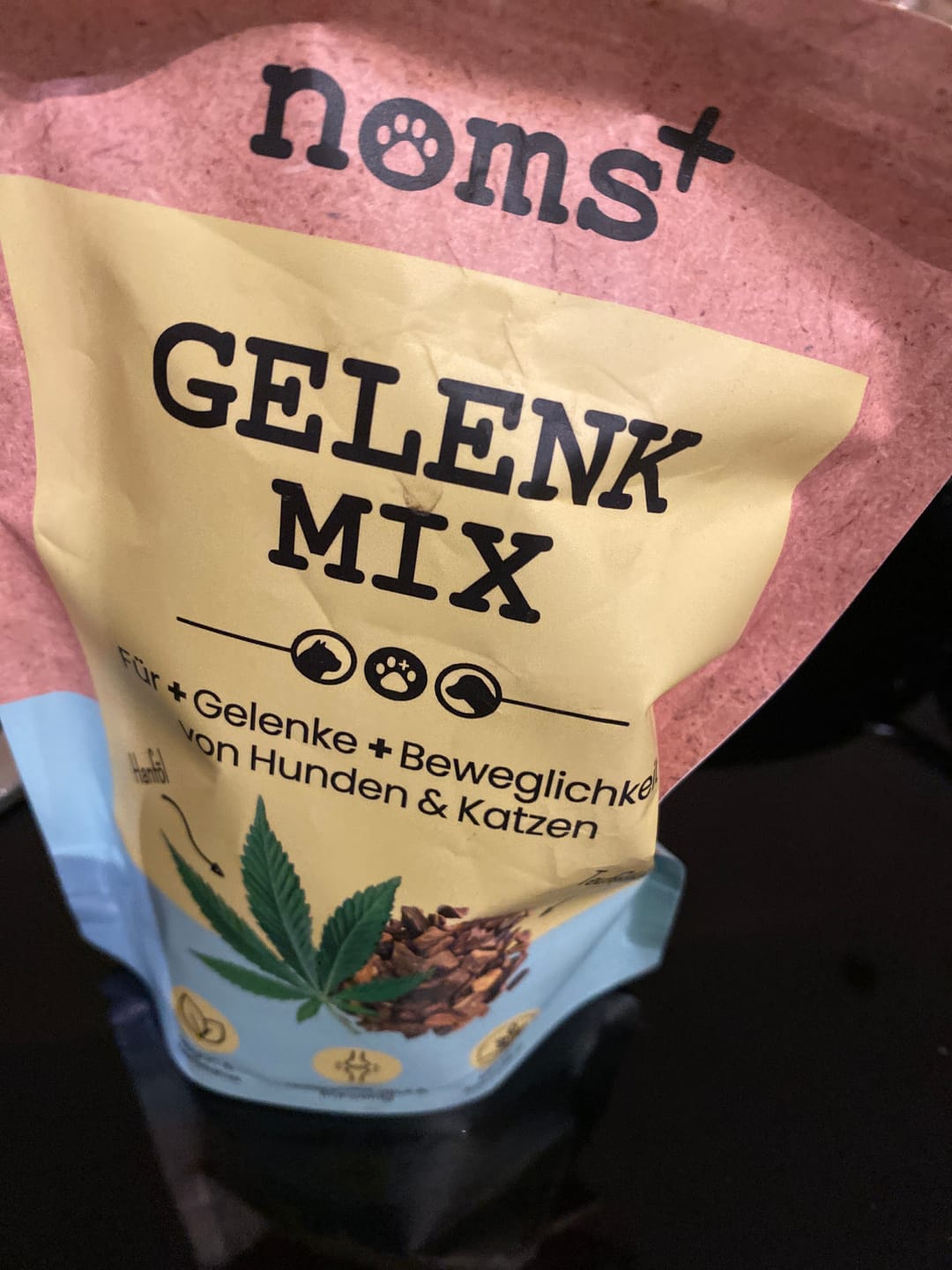 Customer photo review of Gelenkmix Sensitiv & vegan für Hunde und Katzen mit Teufelskralle, Kurkuma & Glucosamin