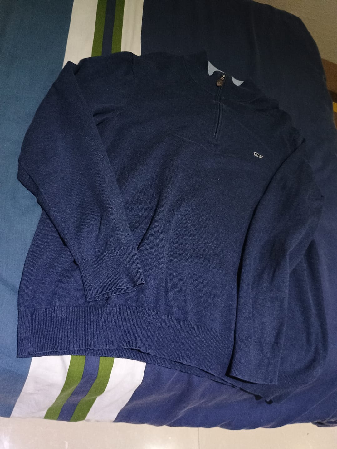 Customer photo review of Sueter Vineyard Vines Grande L Azul