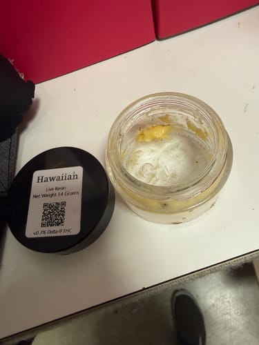 Customer photo review of Hawaiian | Live Resin