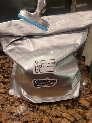Customer photo review of Organic Goat Milk Powder