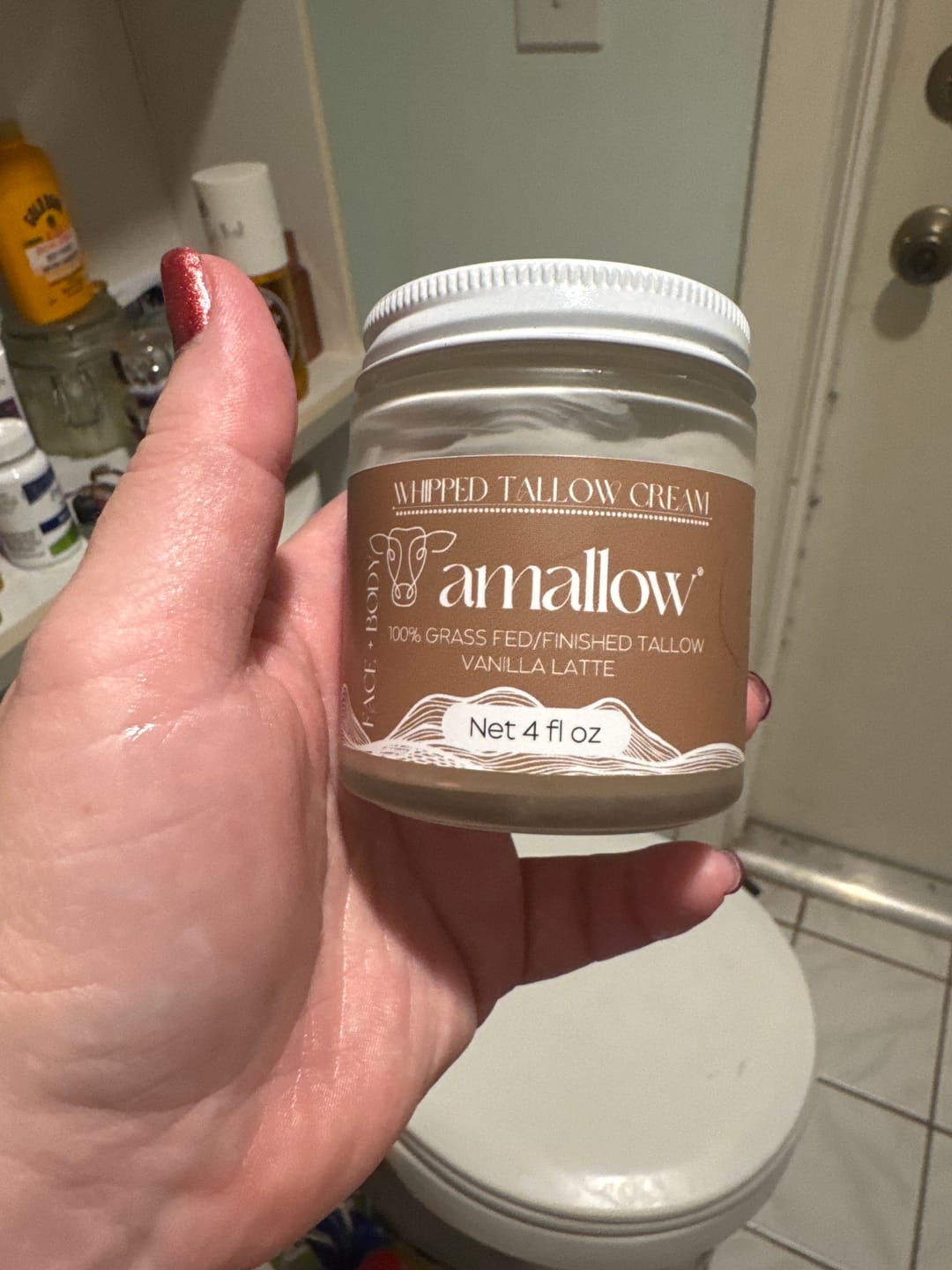 Customer photo review of Vanilla Tallow Cream Trio