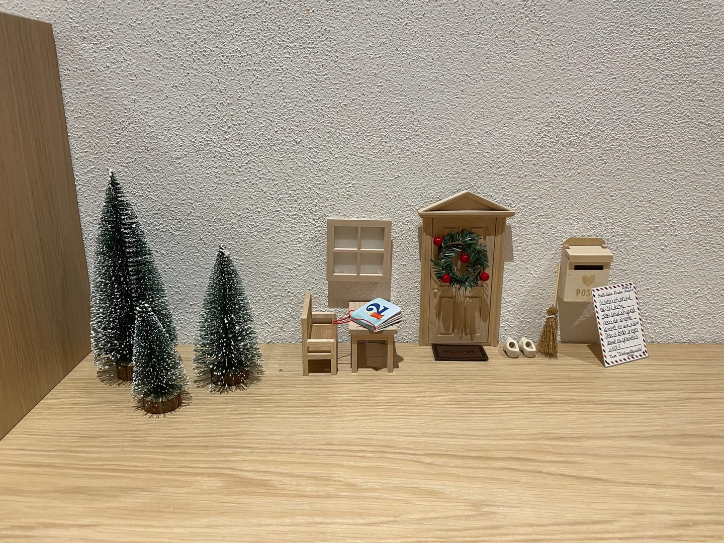 Customer photo review of Wichteltür Premium Set - das Rundum Sorglos Paket + Backset und Baustelle