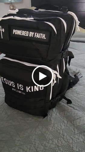 Customer video review of HolStrength 45L Tactical Backpack