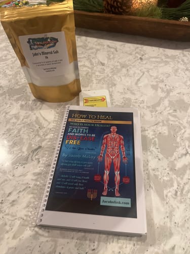 Customer photo review of Health Bible (Print + Digital) + Salt