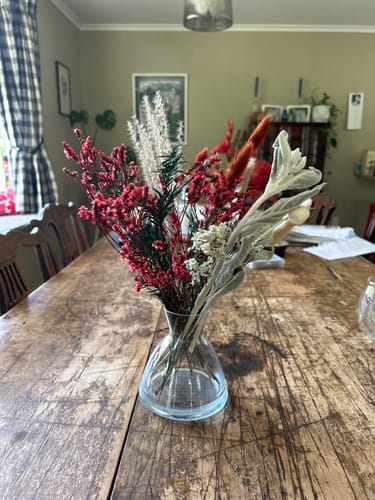 Customer photo review of BUNDLE: Christmas Scarlet Spice Posies