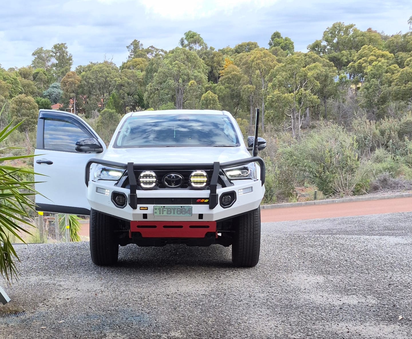 Customer photo review of Covert 7 Inch LED Driving Lights (PAIR W/HARNESS)