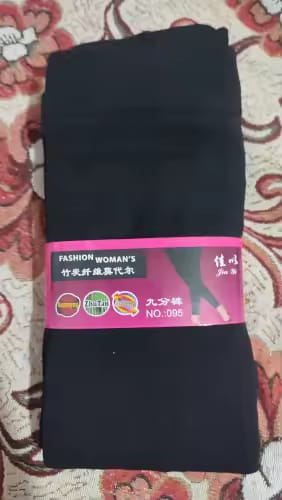 Customer photo review of Collant polaire double épaisseur