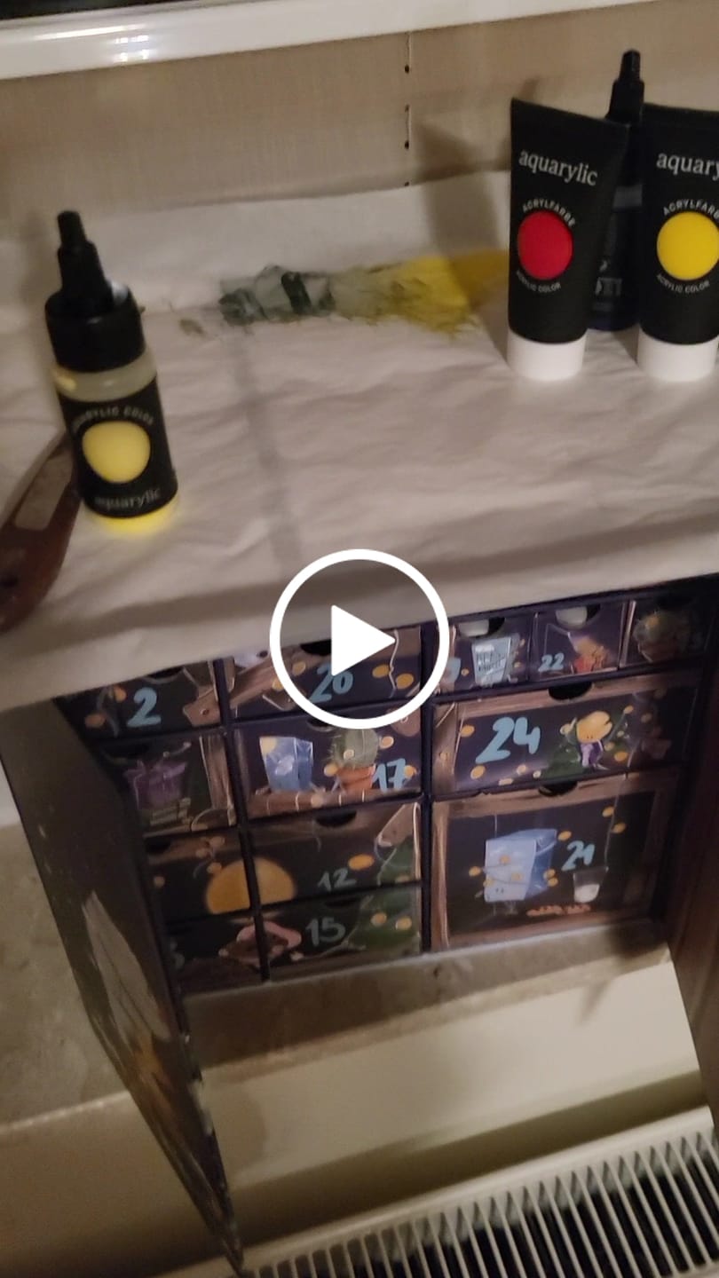 Customer video review of Künstlerfarben Adventskalender 2025