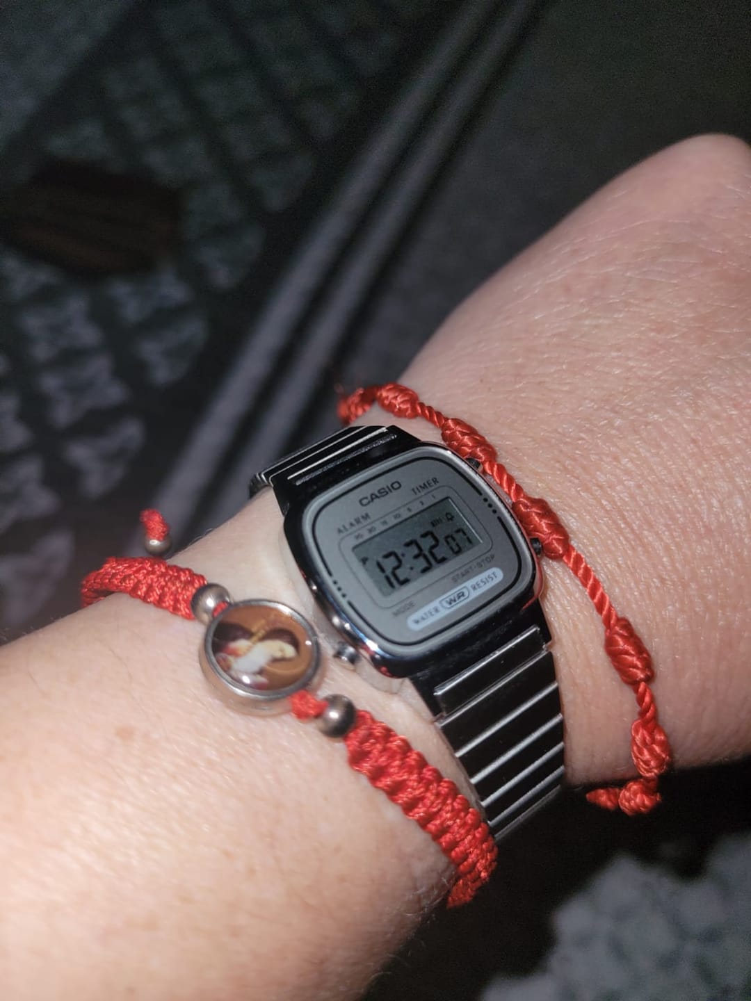 Customer photo review of Reloj Casio Vintage LA670WA-7DF Plateado