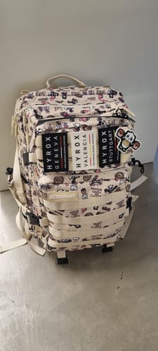 Elisa review of Mochila Táctica V1 45L All in Sweet Cream image 1 out of 3