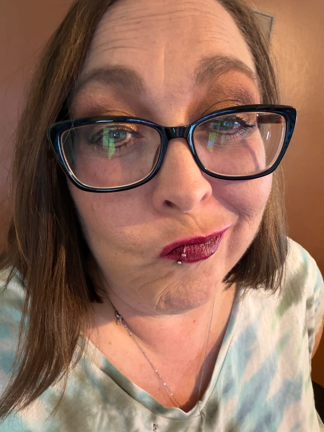 Customer photo review of Berlin Lipstick