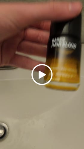 Customer video review of Hair Elixir