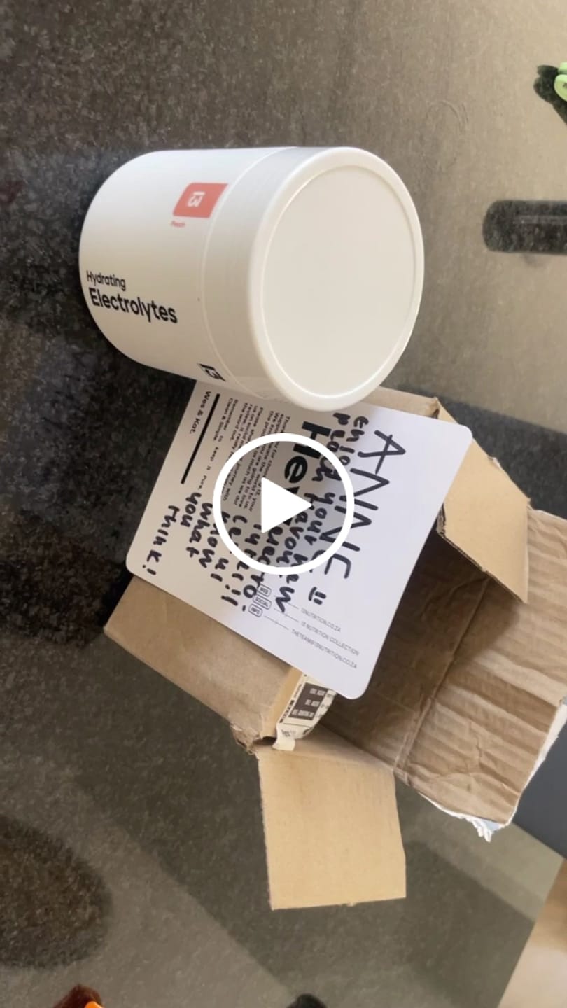 Customer video review of [NEW] Hydrating Electrolytes + BCAA's