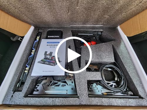 Customer video review of Simsonn Pro X Ultra Sim Racing Pedal with Haptic Reactor Optional