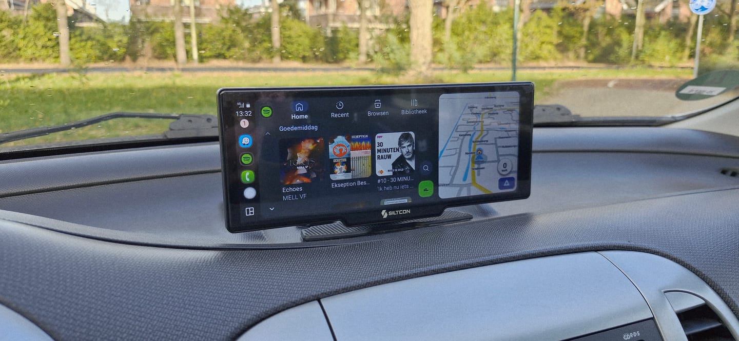 Customer photo review of Siltcon® 10.26” Carplay / Android Auto Scherm