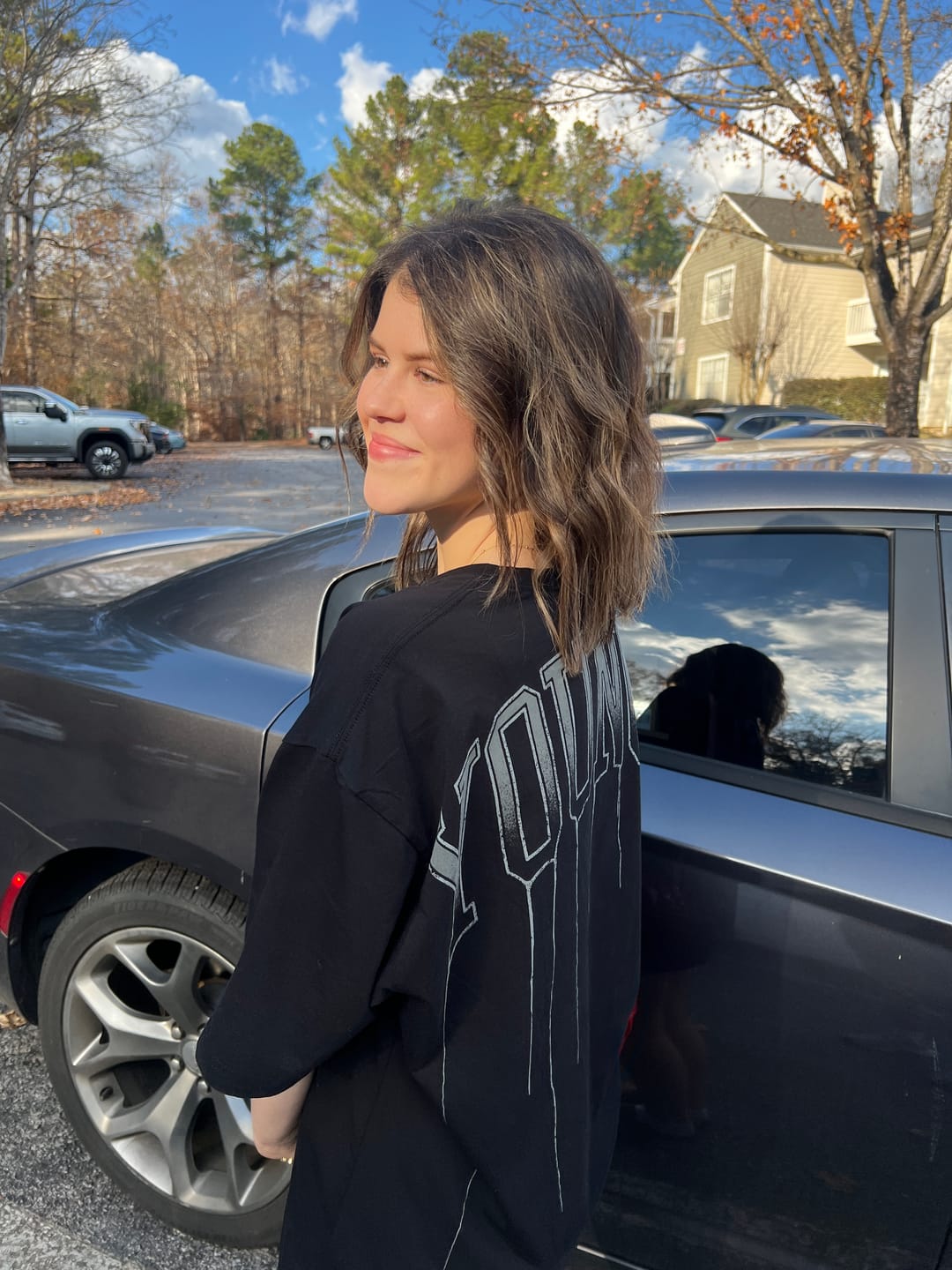 Customer photo review of W428 - Drip Oversized Tee