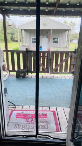 Customer photo review of Best Magnetic Screen Door（Regular Size）