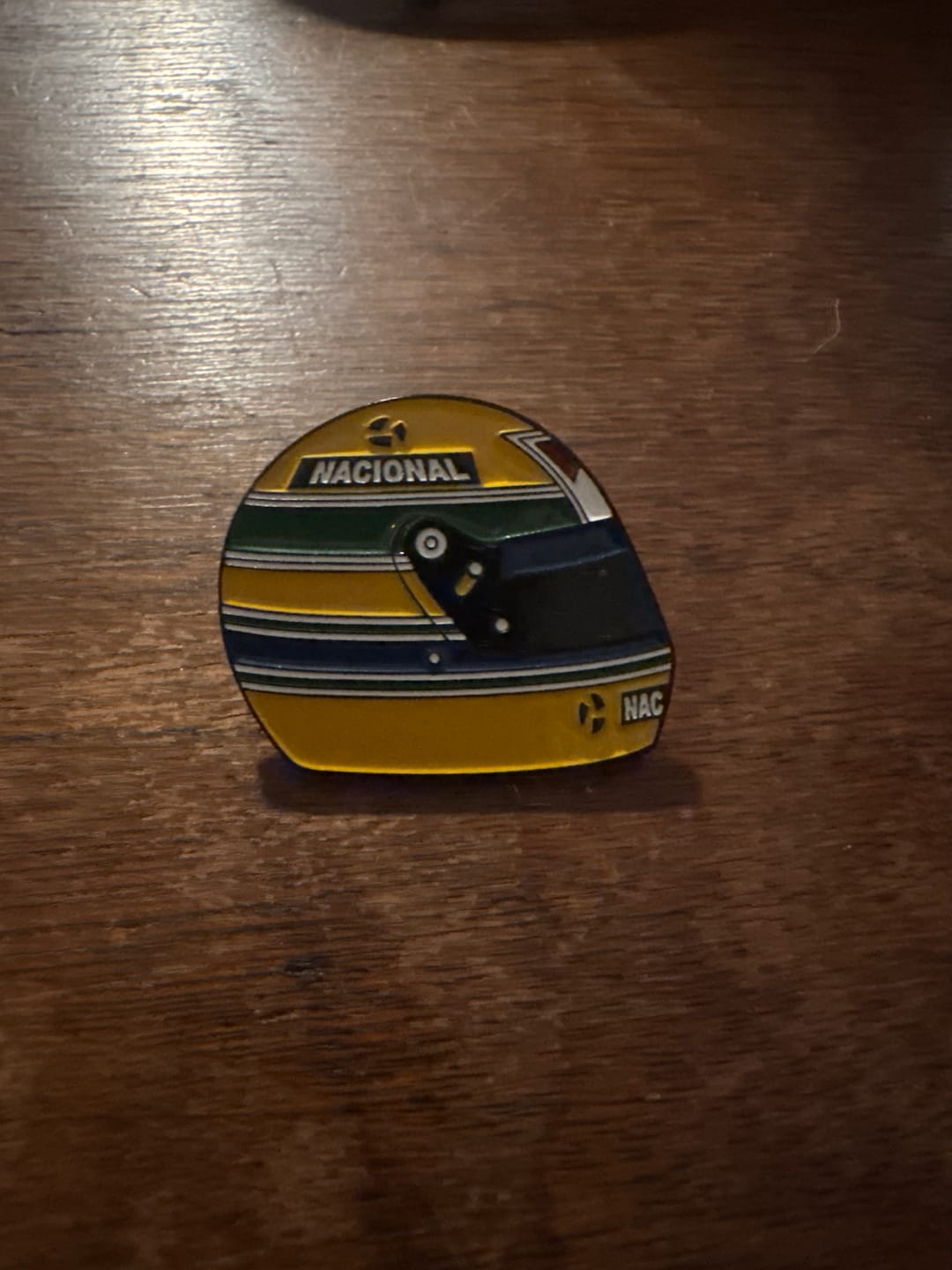Customer photo review of Mystery Pin Badge
