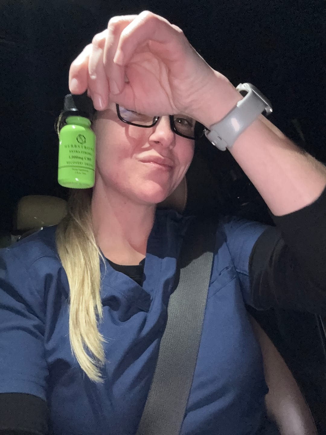 Customer photo review of Extra Strong Recovery Drops