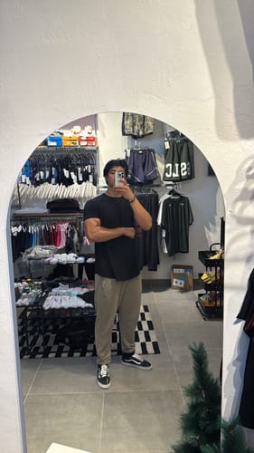 Customer photo review of Training Sport Tee - Black
