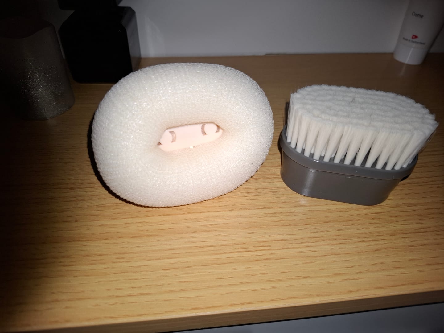 Customer photo review of Doyoo Pure Pflegeaufsätze - Peelingschwamm & Waschbürste - gratis