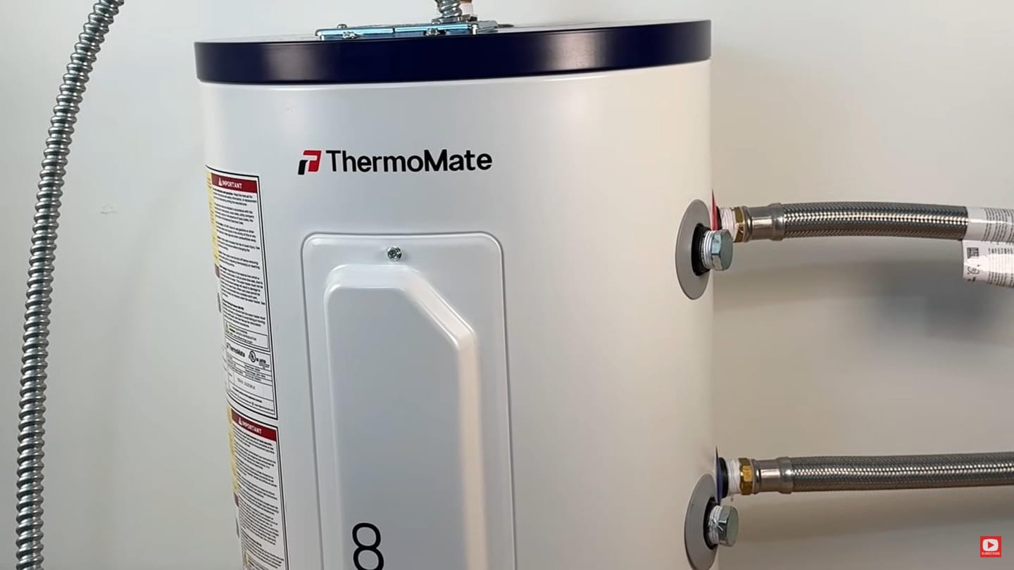 Customer photo review of 8.0 Gallon Point of Use Electric Tank Water Heater