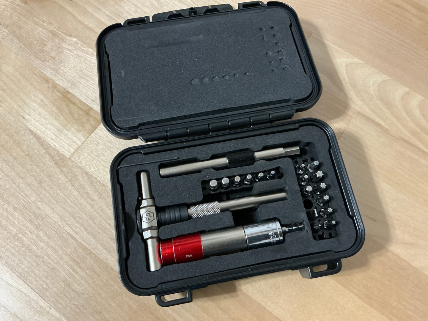 Customer photo review of Nanuk 225 Hardcase with Custom Foam