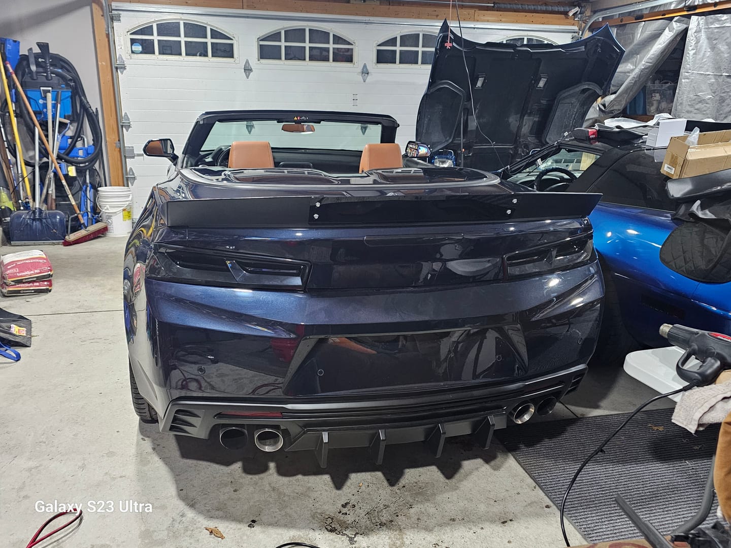 Customer photo review of 6th Gen Camaro Track Package Rear Spoiler