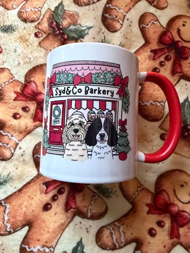 Sam M. review of The Syd&Co Barkery Christmas Mug image 1 out of 1