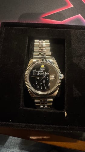 Customer photo review of EONDATE MAXI CLASSIC WATCH