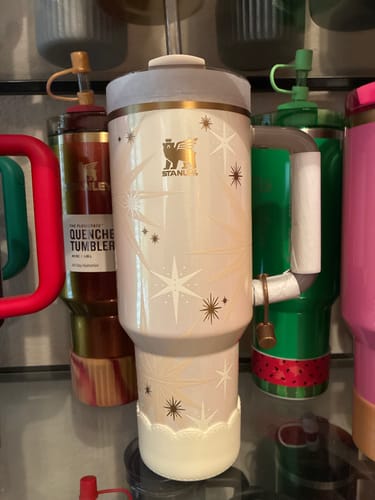 Customer photo review of Cream Scallop Tumbler Boot