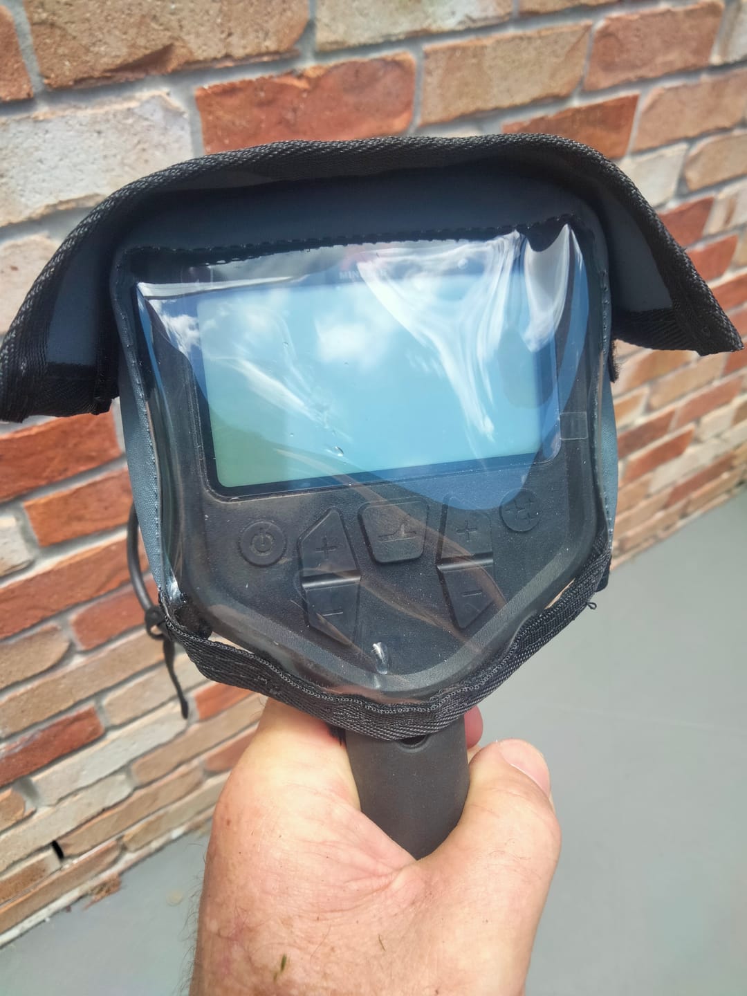 Customer photo review of Gold Monster 2000 Screen Protective Cover