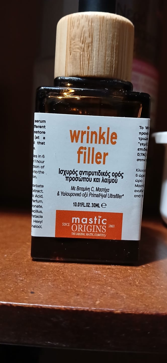 Customer photo review of Wrinkle Filler Serum