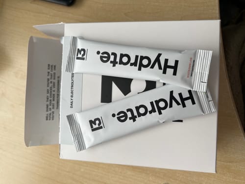 Customer photo review of Daily Hydrate Sachets [ NEW ]