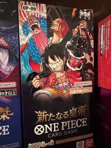 Customer photo review of One Piece JP • OP-09 The Four Emperors